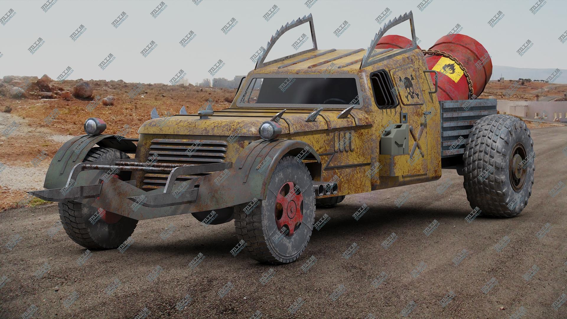 images/goods_img/202105074/3D Post Apocalyptic Hot Rod model/1.jpg